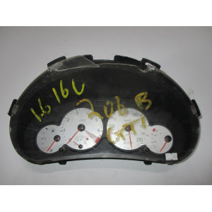 Peugeot 206 Benzinli Kilometre Saati Gösterge Paneli 9648837180