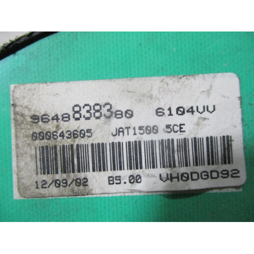 Peugeot 206 Benzinli Kilometre Saati Gösterge Paneli 9648838380