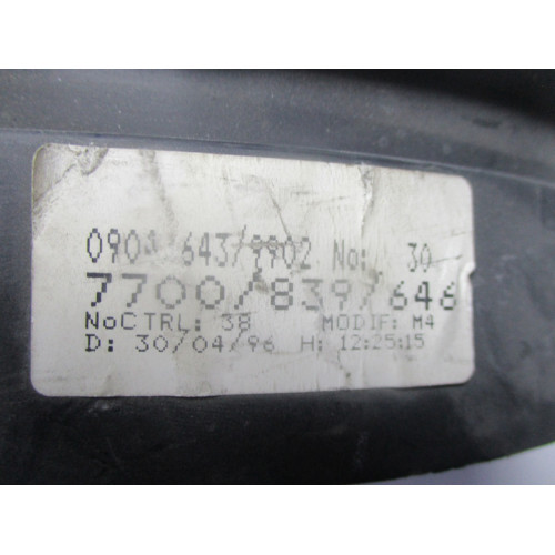 Renault Megane 1 Dizel Kilometre Saati Gösterge Paneli 7700839646