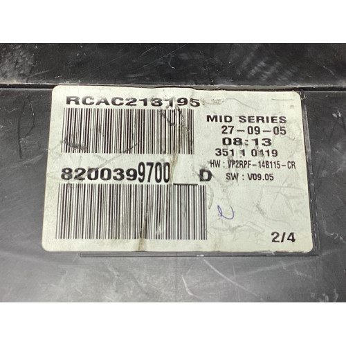 Renault Megane 2 Otomatik Kilometre Saati Gösterge Paneli 8200399700D VP2RPF-14B115-CR