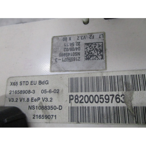 Renault Clio 2 Benzinli Kilometre Saati Gösterge Paneli P8200059763
