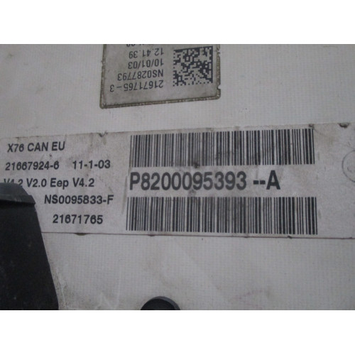 Renault Kangoo Benzinli Kilometre Saati Gösterge Paneli P8200095393-A