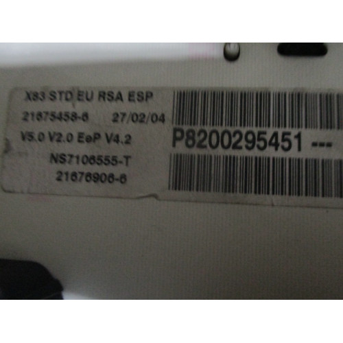 Renault Trafic Opel Vivaro Dizel Kilometre Saati Gösterge Paneli P8200295451