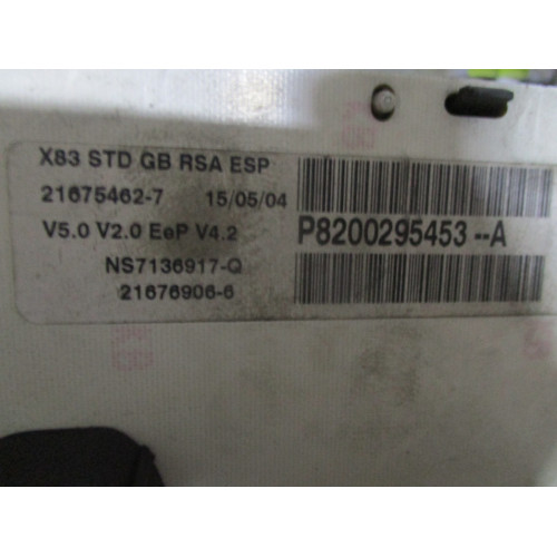 Renault Trafic Opel Vivaro Dizel Kilometre Saati Gösterge Paneli P8200295453-A