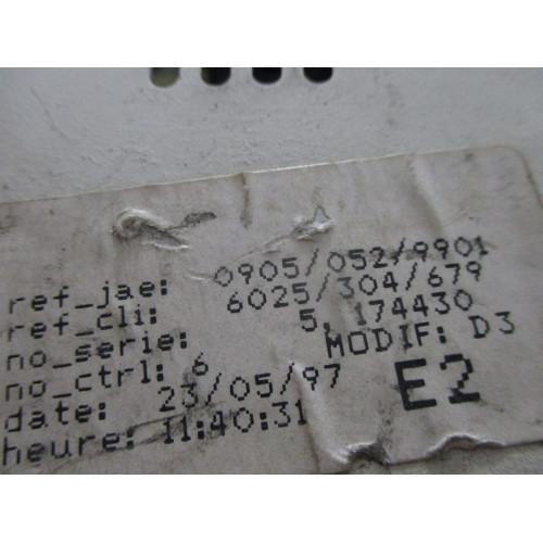 Renault Espace Dizel Kilometre Saati Gösterge Paneli 0905/052/9901 6025/304/679 Ekran Arızalı