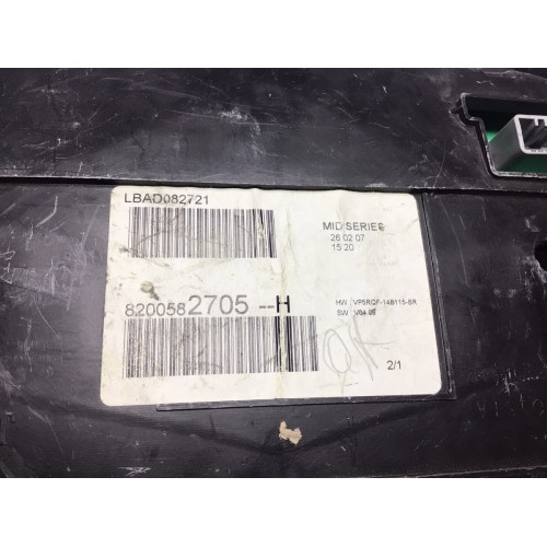 Renault Clio 3 Dizel Kilometre Saati Gösterge Paneli 8200582705H