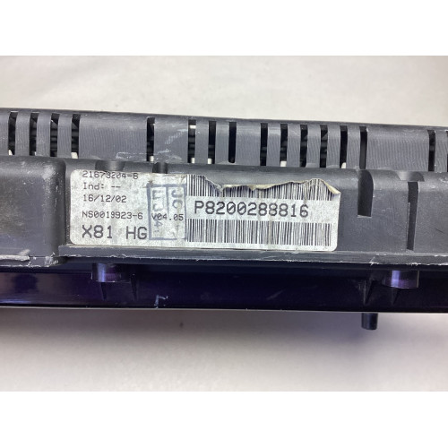 Renault Espace Kilometre Saati Gösterge Paneli P8200288816