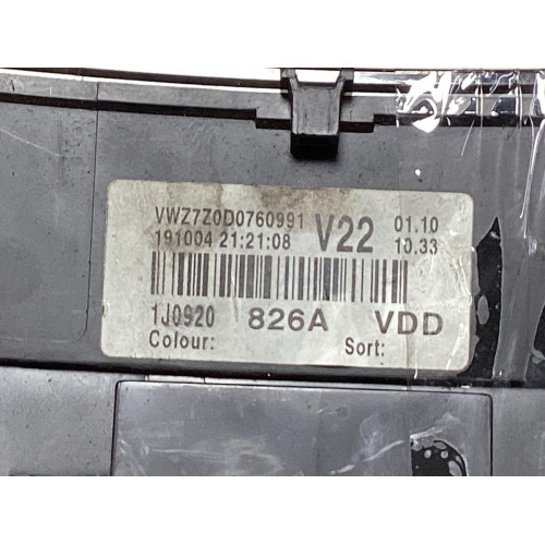 Volkswagen Bora Golf 4 Kilometre Saati Gösterge Paneli 1J0920826A
