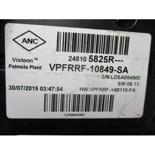 Renault Trafic 3 Dizel Kilometre Saati Gösterge Paneli 248105825R VPFRRF-10849-SA
