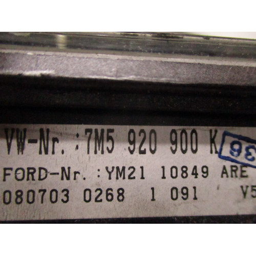 Ford Galaxy Dizel Kilometre Saati Gösterge Paneli 7M5920900K