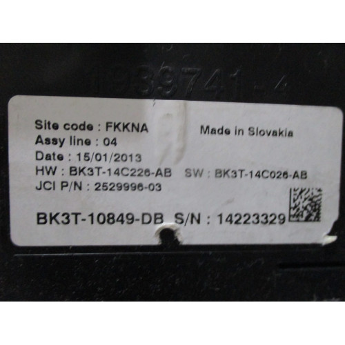  Ford Transit Dizel Kilometre Saati Gösterge Paneli BK3T-10849-DB