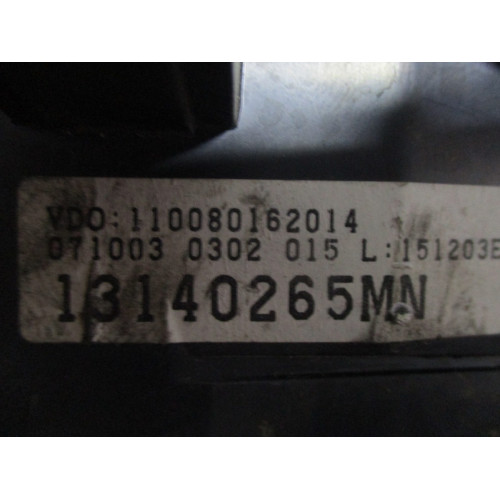 Opel Meriva A Dizel Kilometre Saati Gösterge Paneli 13140265MN