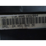 Opel Astra G Dizel Kilometre Saati Gösterge Paneli 24451502ZK
