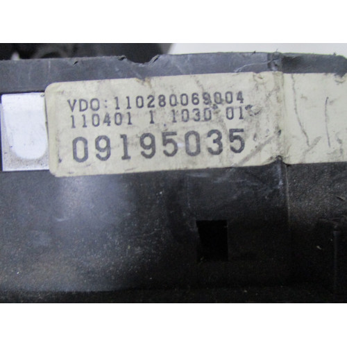 Opel Astra G Zafira A Dizel Kilometre Saati Gösterge Paneli 09195035