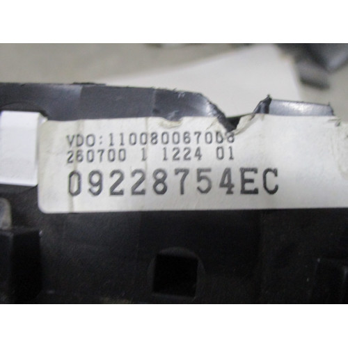 Opel Astra G Benzinli Kilometre Saati Gösterge Paneli 09228754EC
