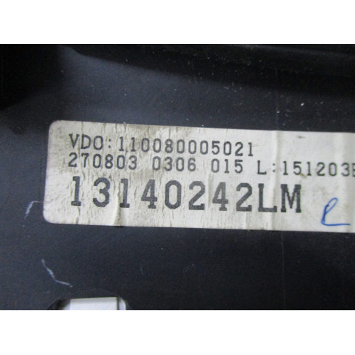 Opel Corsa C Benzinli Kilometre Saati Gösterge Paneli 13140242LM