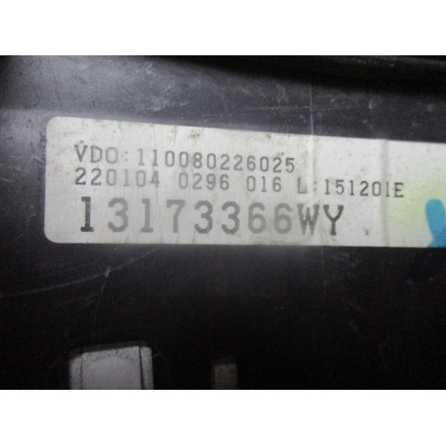 Opel Corsa C Benzinli Kilometre Saati Gösterge Paneli 13173366WY