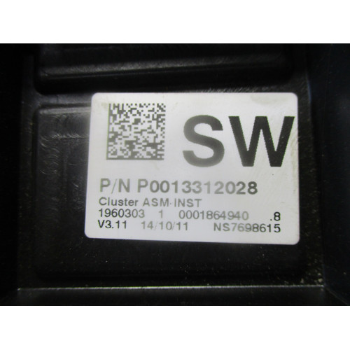 Opel Corsa D Dizel Kilometre Saati Gösterge Paneli P0013312028