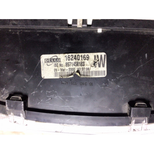 Opel Frontera Kilometre Saati Gösterge Paneli 16240169 8971458183 arızalı çalışmamış