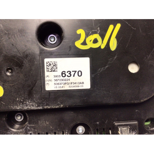 2016 Vauxhall Opel Corsa E MK5 Kilometre Saati Gösterge Paneli 39056370