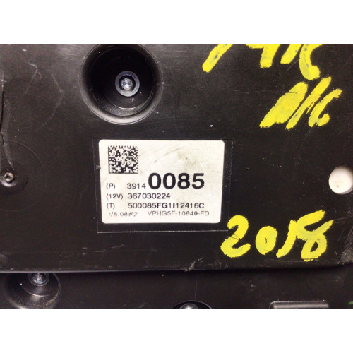 2016 Vauxhall Opel Corsa E MK5 Kilometre Saati Gösterge Paneli 39140085