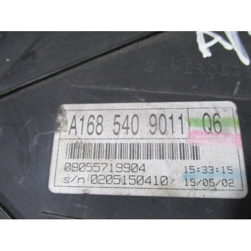  Mercedes W168 Dizel Kilometre Saati Gösterge Paneli A 168 540 9011