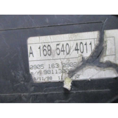  Mercedes W168 Dizel Kilometre Saati Gösterge Paneli A 168 540 4011