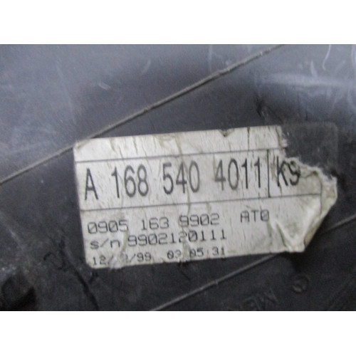  Mercedes W168 Dizel Kilometre Saati Gösterge Paneli A 168 540 4011