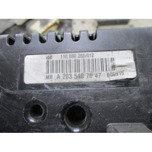  Mercedes W203 Dizel Kilometre Saati Gösterge Paneli A 203 540 76 47