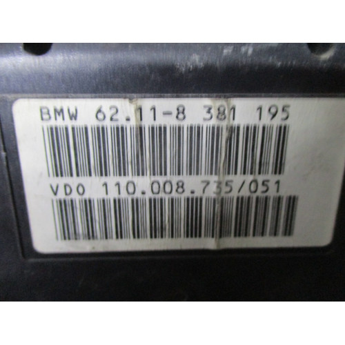BMW E39 520i Benzinli Kilometre Saati Gösterge Paneli 62118381195