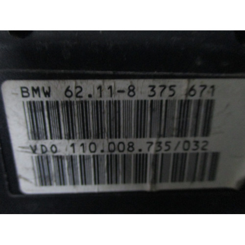 BMW E39 520i Benzinli Kilometre Saati Gösterge Paneli 62.11-8375671