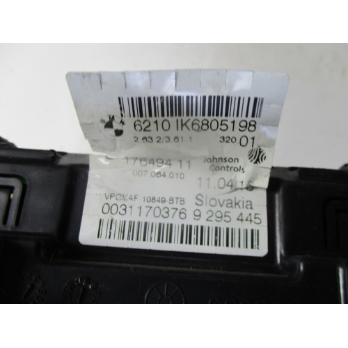 BMW 1 F20 Dizel Kilometre Saati Gösterge Paneli 62106805198