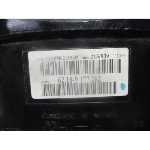 Bmw E60 5 Serisi Kilometre Saati Gösterge Paneli 62.10-9177262 110.080.213/939