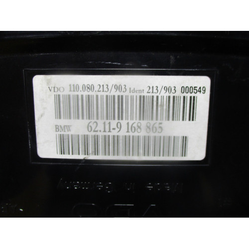 Bmw E60 5 Serisi Kilometre Saati Gösterge Paneli 62.11-9168865 110.080.213/903