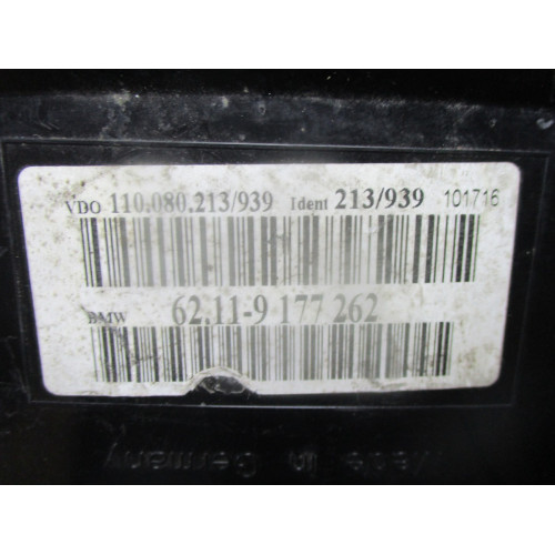 Bmw  E60 5 Serisi  Kilometre Saati Gösterge Paneli 62.11-9177262 110.080.213/939