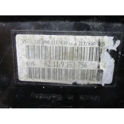 Bmw  E60 5 Serisi  Kilometre Saati Gösterge Paneli 62.11-9153756 110.080.213/840