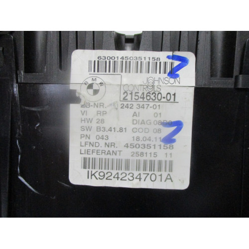 Bmw 320D 3 Serisi Kilometre Saati Gösterge Paneli 2154630-01 258115 11