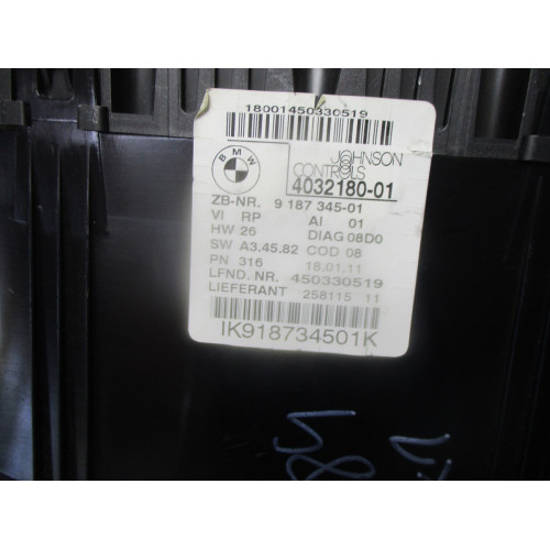 Bmw E90 E91 3 Serisi Kilometre Saati Gösterge Paneli 9187345-01 2511511