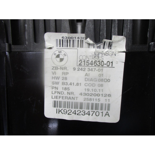 Bmw E90 E91 E92 3 Serisi Kilometre Saati Gösterge Paneli 9242347-01 25811511 