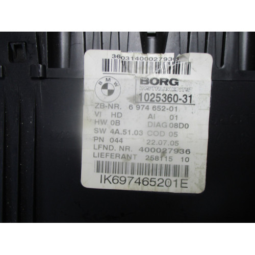 Bmw 3 Serisi Kilometre Saati Gösterge Paneli 6974652-01 258115 10