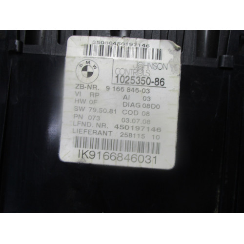 Bmw E90 E91 3 Serisi Kilometre Saati Gösterge Paneli 9166840-03 258115 10