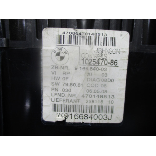 Bmw E92 3 Serisi Kilometre Saati Gösterge Paneli 9166840 -03 258115 10