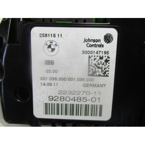 Bmw F10 F11  5 Serisi Kilometre Saati Gösterge Paneli 9280485-01 2232270-11 258115 11