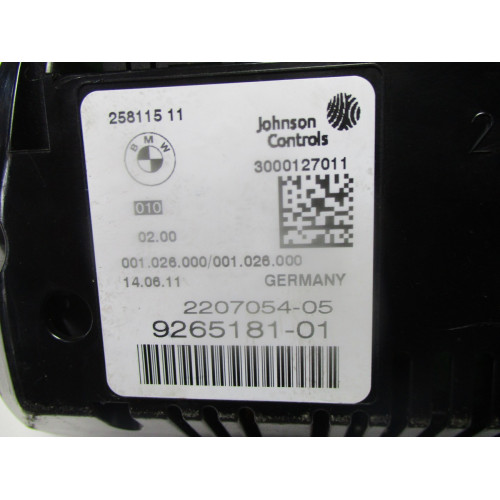 Bmw F10 F11  5 Serisi Kilometre Saati Gösterge Paneli 9265181-01 2207054-05 258115 11