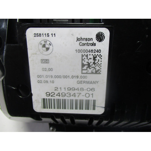 Bmw F10 Kilometre Saati Gösterge Paneli  9249347-01 2119948-06 258115 11