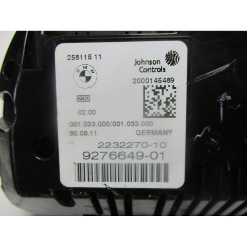 Bmw  F10 5 Serisi  Kilometre Saati Gösterge Paneli 9276649-01 2232270-10 258115 11