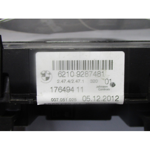 Bmw F30 F31 3 Serisi  Kilometre Saati Gösterge Paneli 62109287481 176494 11
