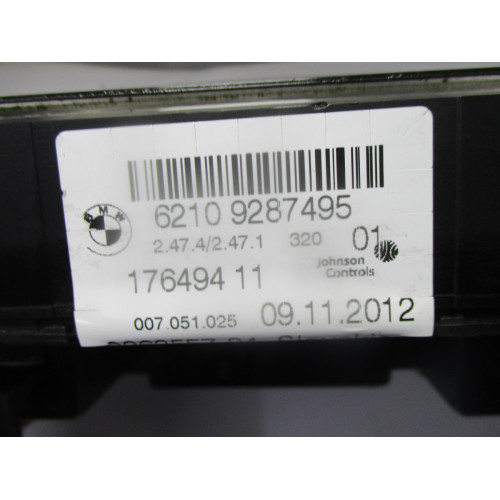 Bmw F30 F31 3 Serisi  Kilometre Saati Gösterge Paneli 62109287495 176494 11
