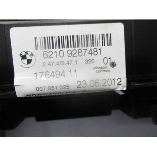 Bmw F30 F31 3 Serisi  Kilometre Saati Gösterge Paneli 62109287481 176494 11