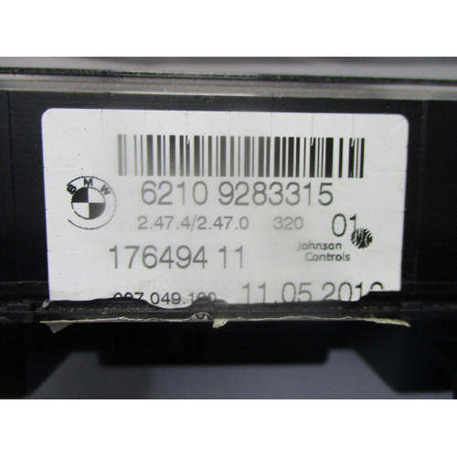 Bmw F30 F31 F35 F80  3 Serisi  Kilometre Saati Gösterge Paneli 62109283315 176494 11